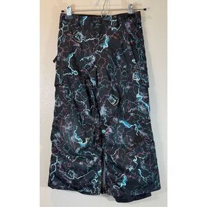 Burton Rare Thunder Pattern Ski Snowboard Pants Kid's Toddler Small 5/6